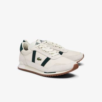 Lacoste Partner Retro Leather Sneakers - Tenisky Pánské Bílé | CZ-GKI7uq